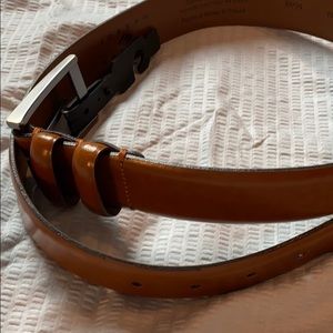 Joseph Abboud tan leather men’s belt 35 37